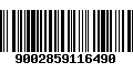 Código de Barras 9002859116490