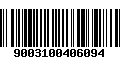 Código de Barras 9003100406094