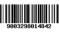 Código de Barras 9003298014842