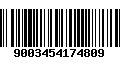 Código de Barras 9003454174809