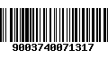 Código de Barras 9003740071317