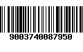 Código de Barras 9003740087950