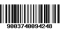 Código de Barras 9003740094248