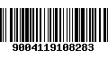 Código de Barras 9004119108283