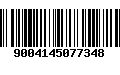 Código de Barras 9004145077348