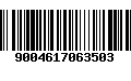 Código de Barras 9004617063503