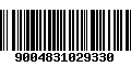 Código de Barras 9004831029330