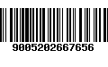 Código de Barras 9005202667656