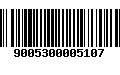 Código de Barras 9005300005107