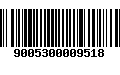 Código de Barras 9005300009518