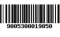 Código de Barras 9005300019050