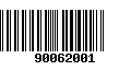 Código de Barras 90062001