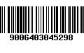 Código de Barras 9006403045298