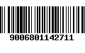 Código de Barras 9006801142711