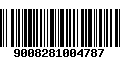 Código de Barras 9008281004787