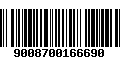 Código de Barras 9008700166690