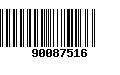 Código de Barras 90087516