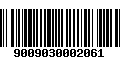 Código de Barras 9009030002061