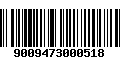 Código de Barras 9009473000518