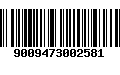 Código de Barras 9009473002581