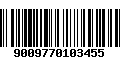 Código de Barras 9009770103455