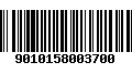 Código de Barras 9010158003700