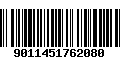 Código de Barras 9011451762080