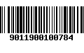 Código de Barras 9011900100784