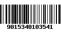 Código de Barras 9015340103541