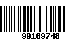 Código de Barras 90169748