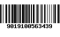 Código de Barras 9019100563439