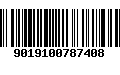 Código de Barras 9019100787408