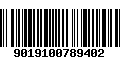 Código de Barras 9019100789402