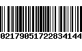 Código de Barras 9021790517228341444