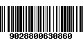 Código de Barras 9028800630860