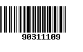 Código de Barras 90311109