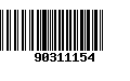 Código de Barras 90311154