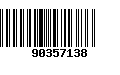 Código de Barras 90357138