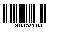 Código de Barras 90357183