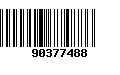 Código de Barras 90377488