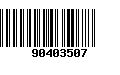 Código de Barras 90403507