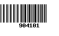 Código de Barras 904101