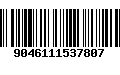 Código de Barras 9046111537807