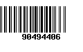 Código de Barras 90494406