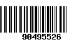 Código de Barras 90495526