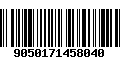 Código de Barras 9050171458040