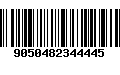 Código de Barras 9050482344445