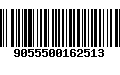 Código de Barras 9055500162513