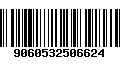 Código de Barras 9060532506624