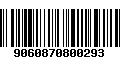 Código de Barras 9060870800293